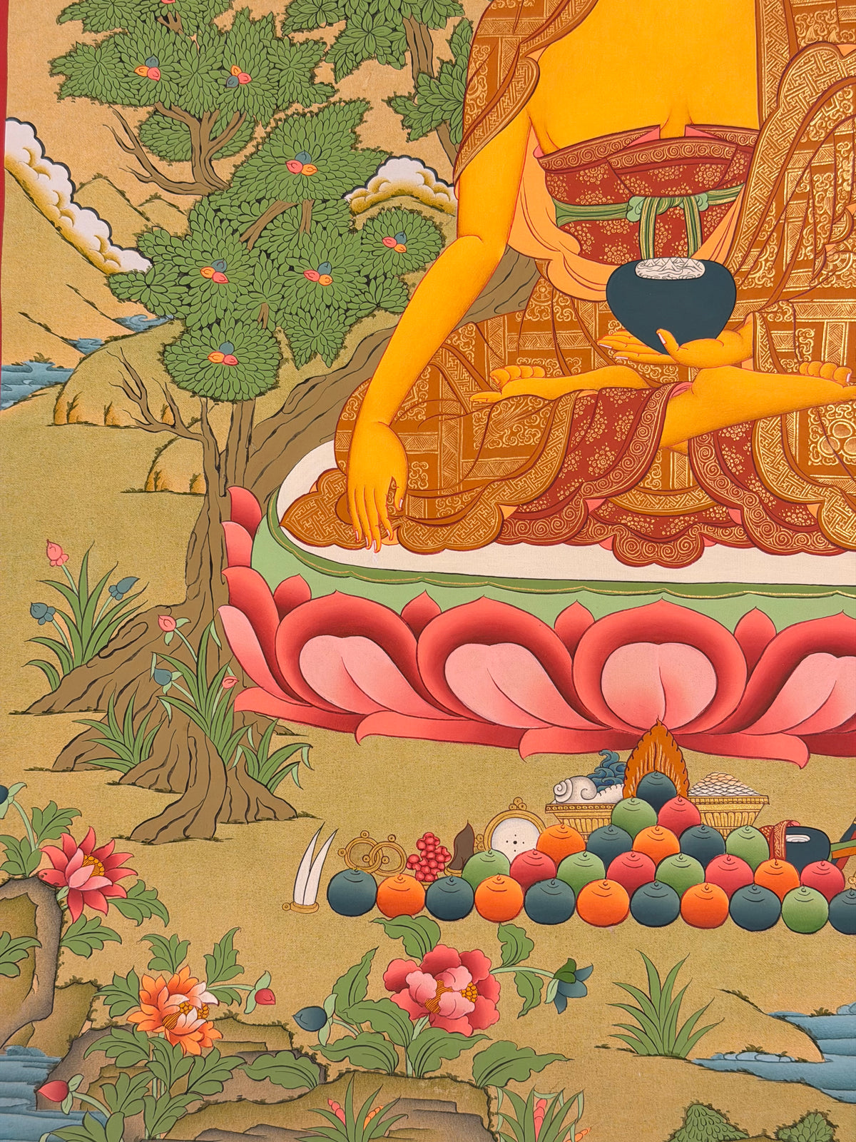 Shakyamuni Buddha Thangka