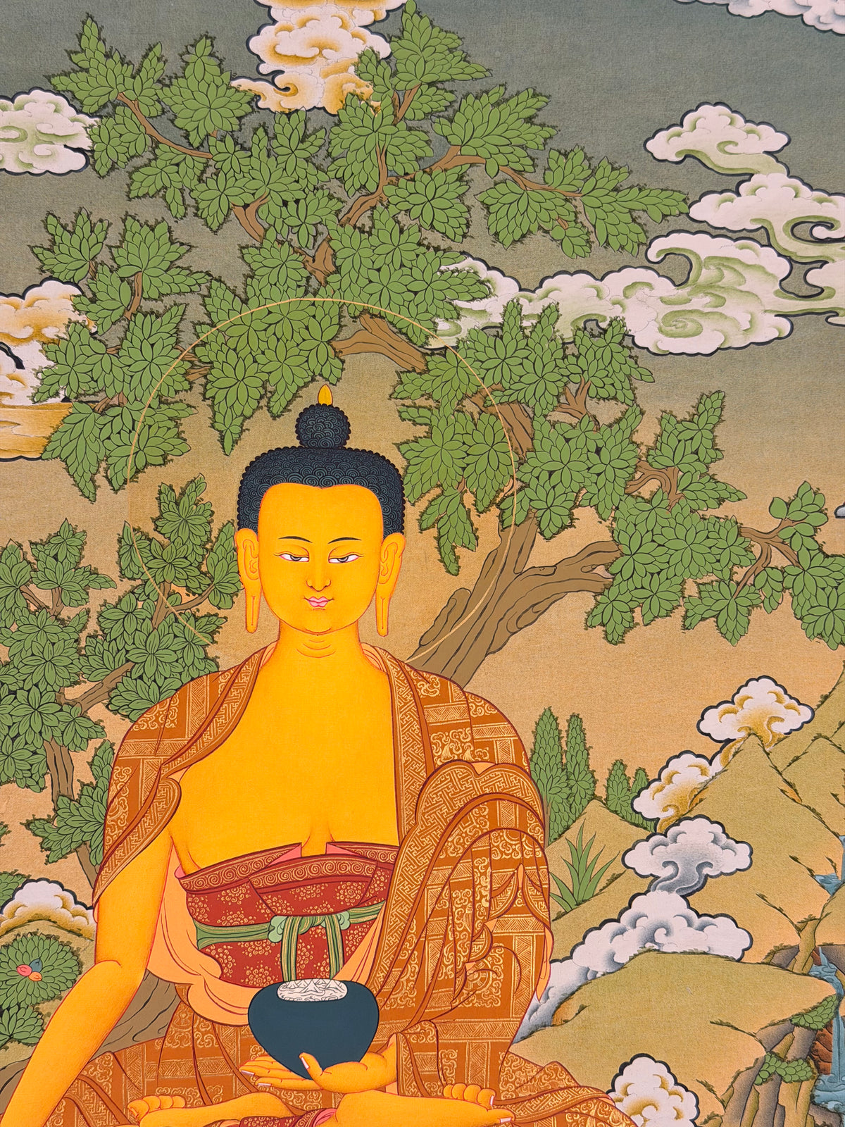 Shakyamuni Buddha Thangka