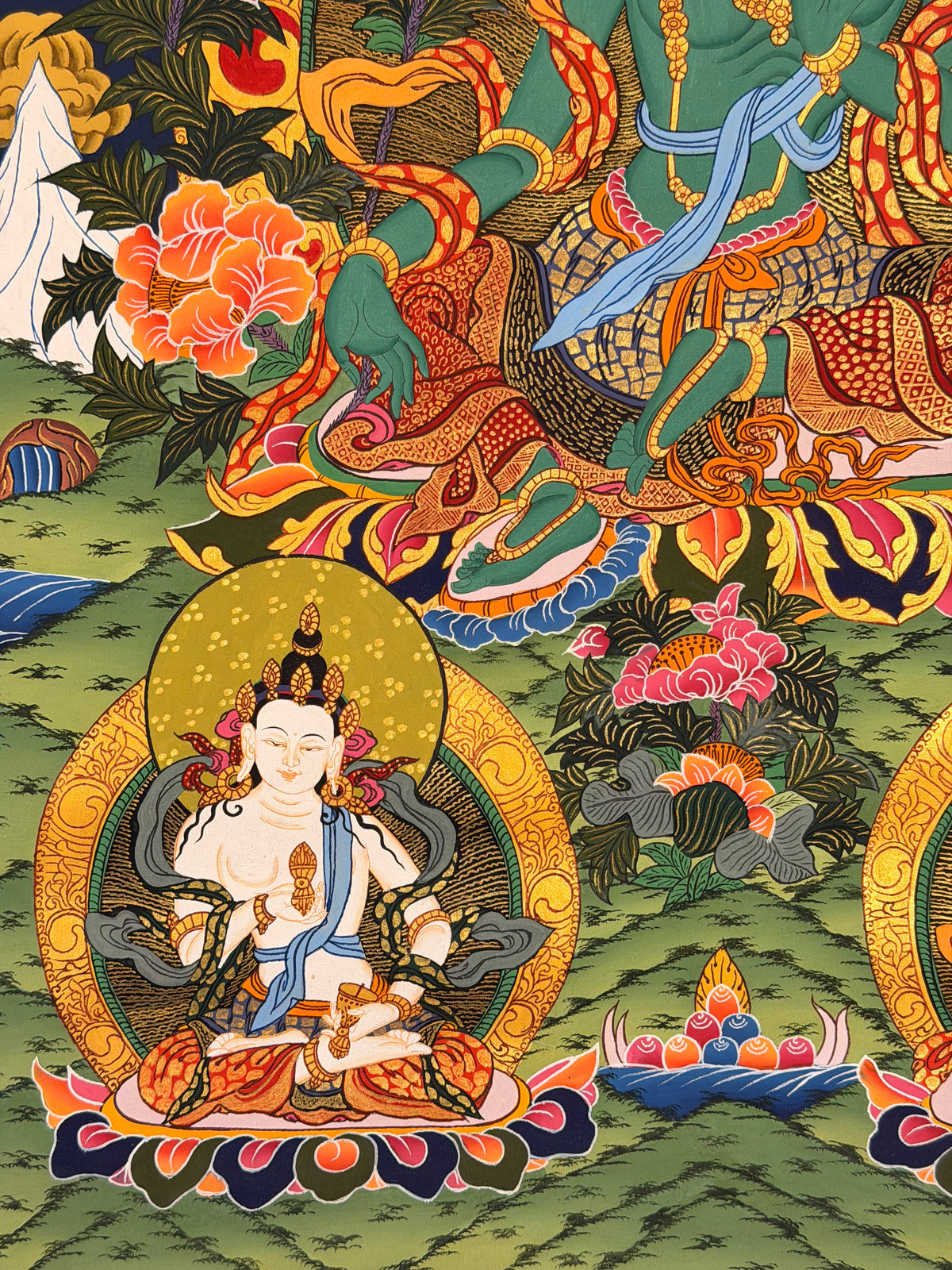 Green Tara Thangka